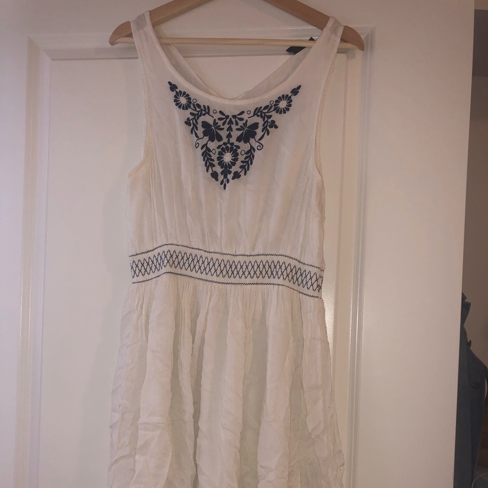 White dress